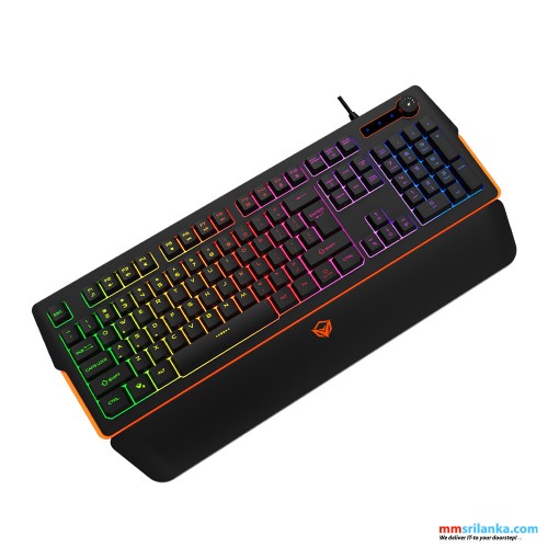 Meetion K9520 RGB Magnetic Wrist Rest Gaming Keyboard (6M)